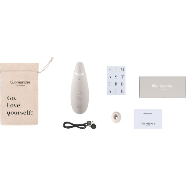 WOMANIZER - PREMIUM 2 ESTIMULADOR CLITORIAL WARM GREY - Image 6