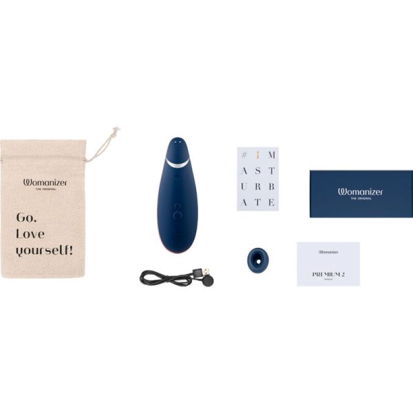 WOMANIZER - PREMIUM 2 ESTIMULADOR CLITORIAL BLUEBERRY - Image 6