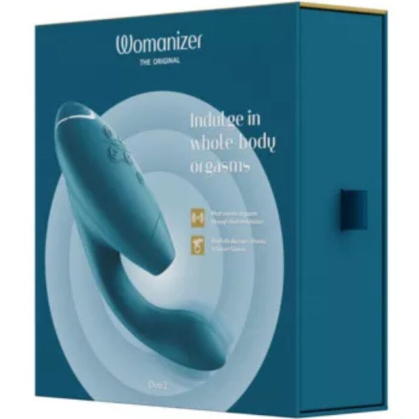 WOMANIZER - DUO 2 ESTIMULADOR BLUE PETROL - Image 6