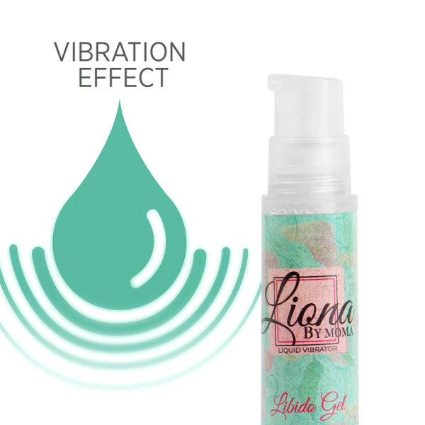 LIONA BY MOMA - LIQUID VIBRATOR LIBIDO GEL 6 ML - Image 3