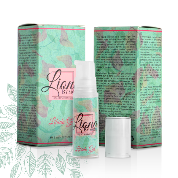 LIONA BY MOMA - LIQUID VIBRATOR LIBIDO GEL 6 ML - Image 4