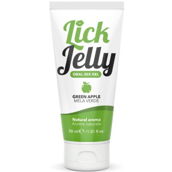 LICK JELLY LUBRIFICANTE DE MAÇÃ VERDE 50 ML