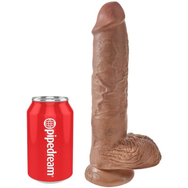 KING COCK - PÊNIS REALÍSTICO COM BOLAS 19,8 CM CARAMELO - Image 5