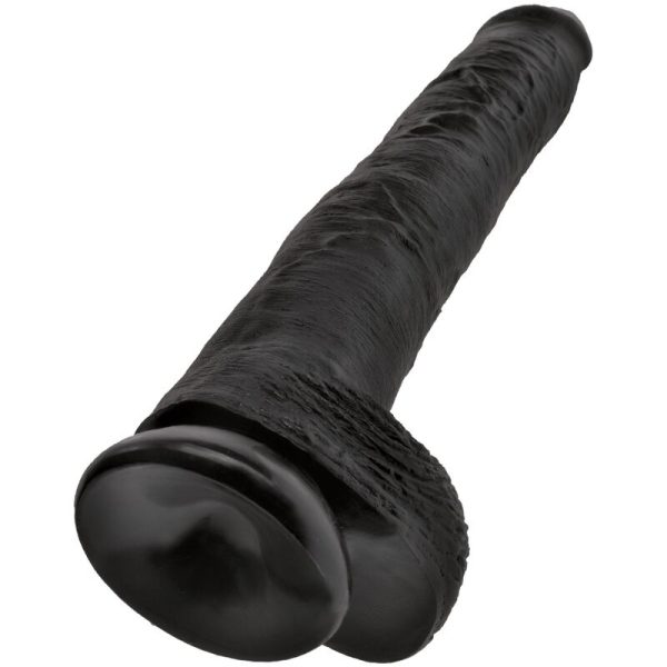 KING COCK - PÊNIS REALÍSTICO COM BOLAS 30,5 CM PRETO - Image 4