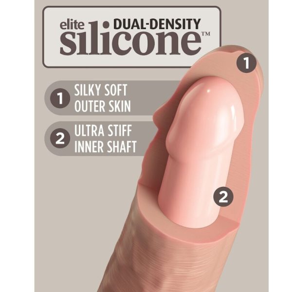 KING COCK ELITE - ARNÊS AJUSTÁVEL PARA INICIANTES COM DILDO 15,2 CM - Image 10