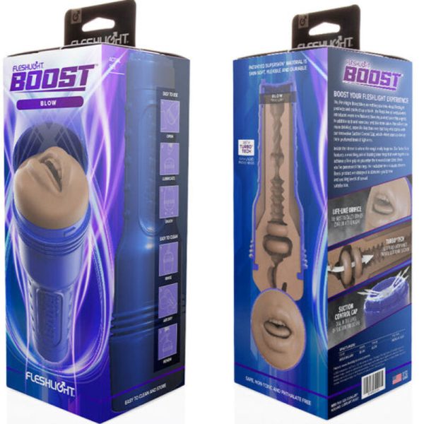 FLESHLIGHT BOOST - BLOW MD FLESH MOUTH MASTURBADOR (RP) - Image 4