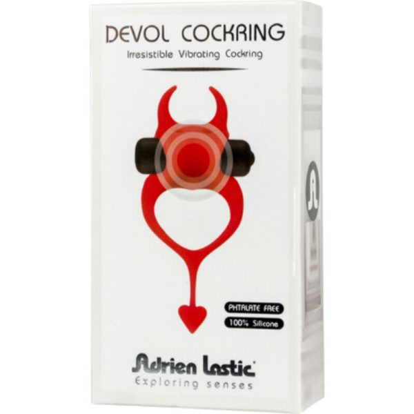 ADRIEN LASTIC - DEVOL COCKRING ANEL VIBRADOR VERMELHO - Image 4