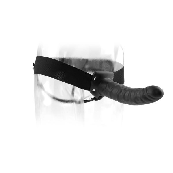 FETISH FANTASY 19 CM HOLLOW STRAP-ON BLACK - Image 2