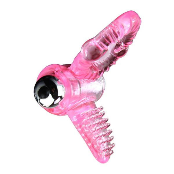 SWEET ABS 10 RITMOS RING ANILLO PENE VIBRADOR ROSA - Image 2