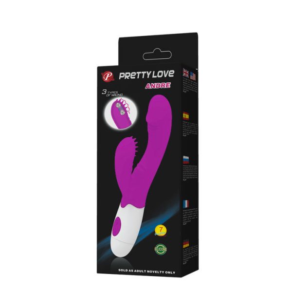 PRETTY LOVE FLIRT VIBRADOR  ESTIMULADOR  ANDRE - Image 9