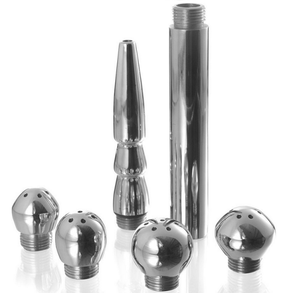 CONJUNTO DE METALHARD LIMPIEZA VAGINAL / ANAL 5PCS - Image 2