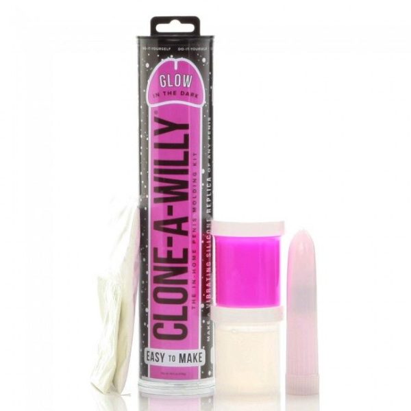 CLONE A WILLY - CLONER DE PÊNIS ROSA LUMINESCENTE COM VIBRADOR - Image 2