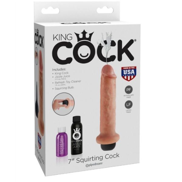 KING COCK 17,8 CM SQUIRTING COCK - Image 2