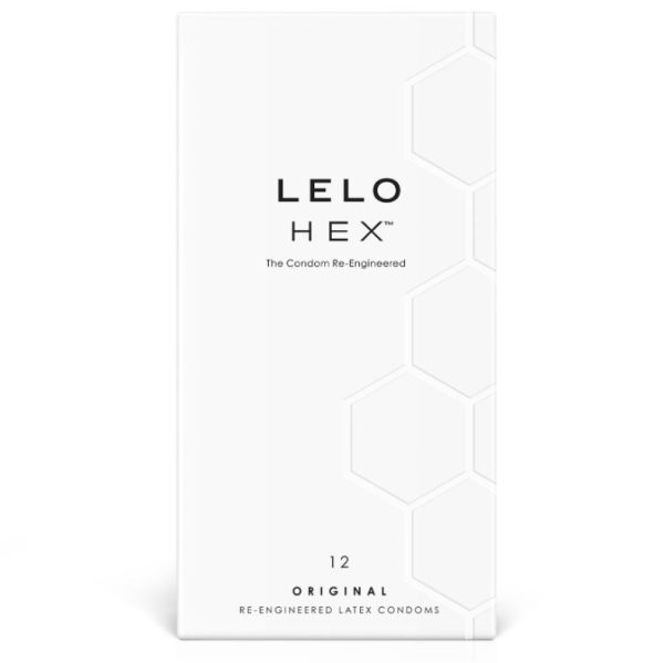 LELO HEX PRESERVATIVE BOX 12 UNIDADES