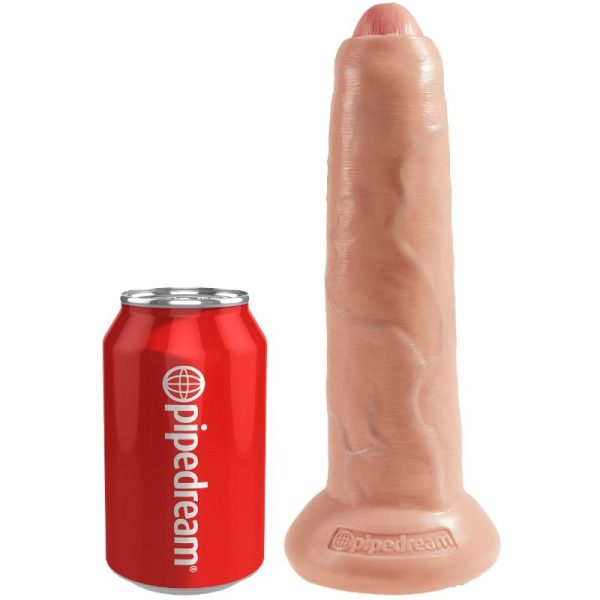 KING COCK REALISTIC DILDO UNCUT CARNE 23 CM - Image 3