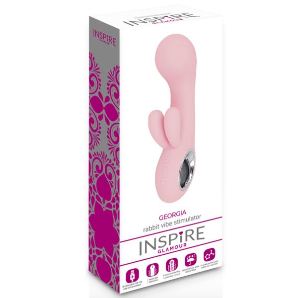 INSPIRE GLAMOUR GEORGIA VIBRATOR PINK - Image 4