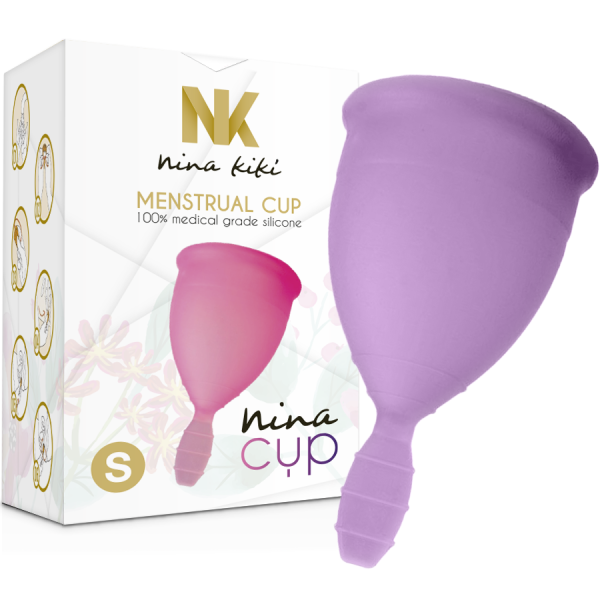 NINA CUP MENSTRUAL CUP SIZE S LILAC - Image 4