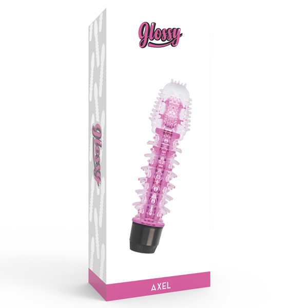 GLOSSY - VIBRADOR AXEL ROSA - Image 4