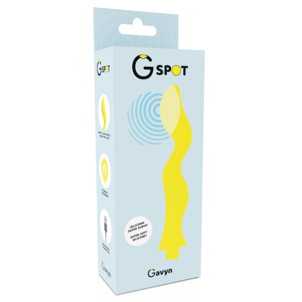 G-SPOT- PONTO G GAVYN VIBRADOR AMARELO - Image 2