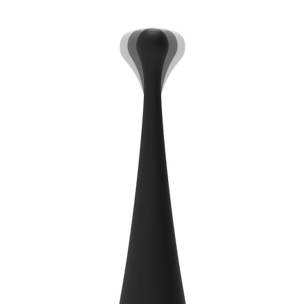 BRILLY GLAM - VIBRADOR CLITÓRICO ORGASMICO  SPOT VIBE PRETO SILICONE - Image 4