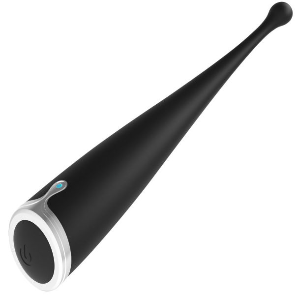 BRILLY GLAM - VIBRADOR CLITÓRICO ORGASMICO  SPOT VIBE PRETO SILICONE - Image 3