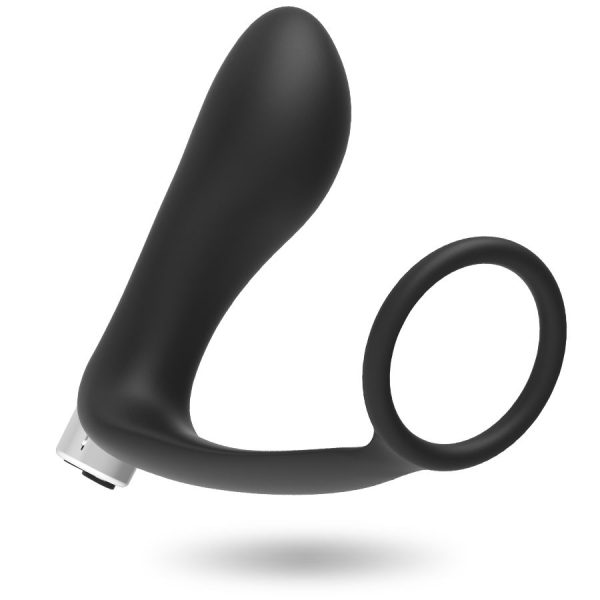 BRINQUEDOS VICIADOS VIBRADOR PRÓTESE RECARREGÁVEL PRETO - Image 2