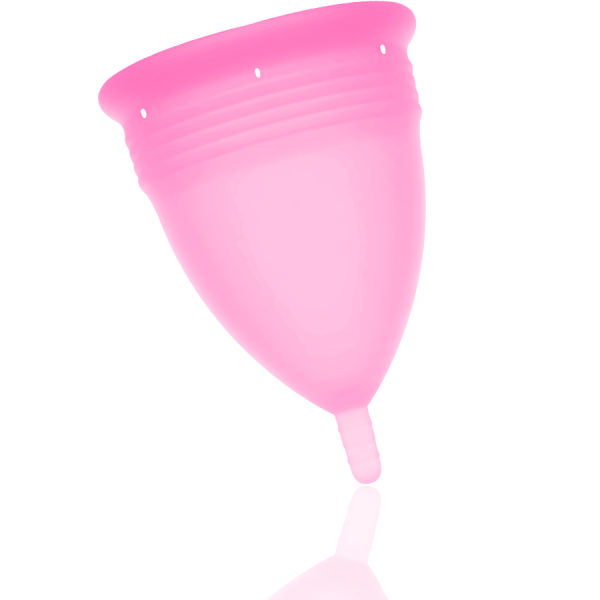 TAÇA STERCUP MENSTRUAL TAMANHO S COR-DE-ROSA SILICONE FDA - Image 2