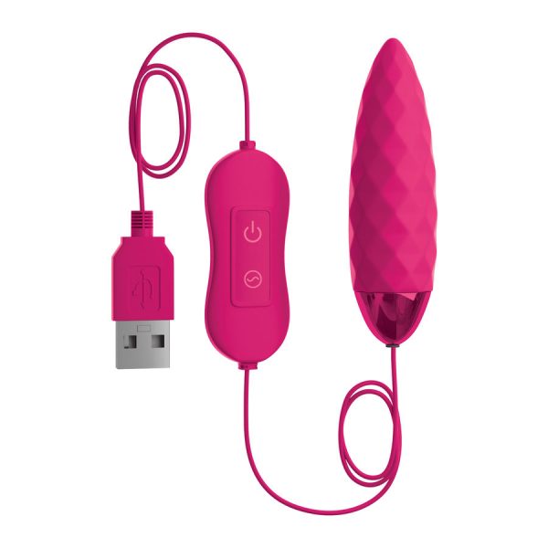 OMG FUN VIBRATING BULLET PINK LUXE - Image 4