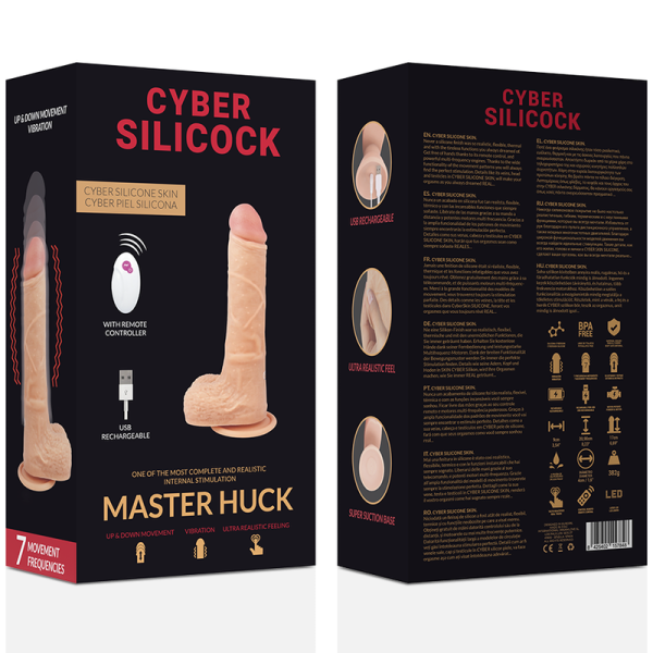 CYBER SILICOCK REALISTICO CONTROL REMOTO MASTER HUCK - Image 7