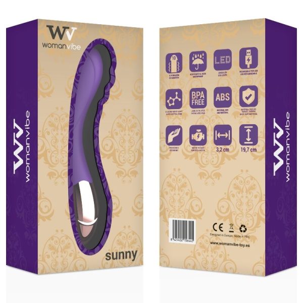 WOMANVIBE - SUNNY SILICONE VIBRADOR RECARREGÁVEL - Image 5