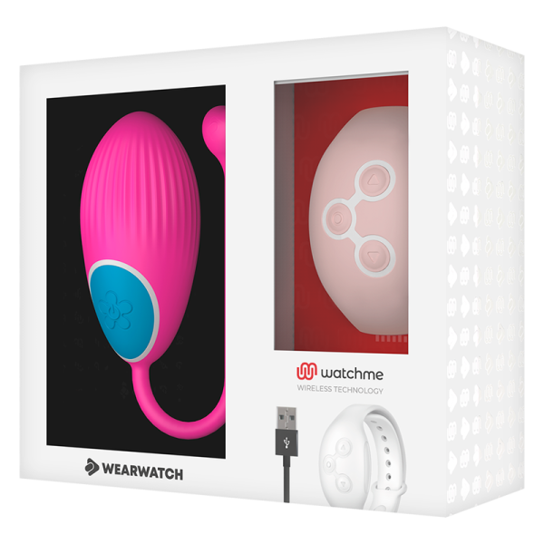 WEARWATCH - TECNOLOGIA WATCHME CONTROLE REMOTO OVO FÚCSIA / ROSA - Image 7