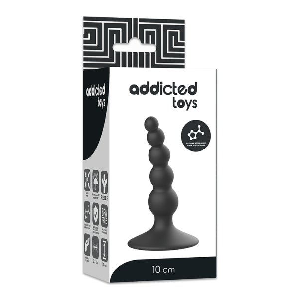 TOYS TOYS ANAL SEXUAL PLUG 10 CM PRETO - Image 5