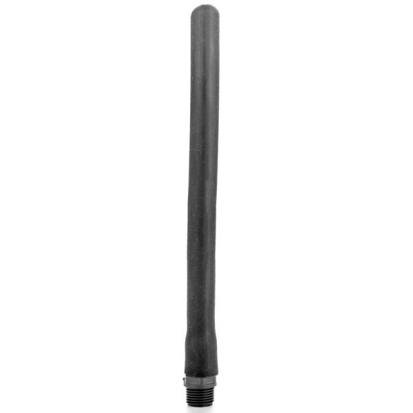 ALL BLACK - DUCHE ANAL DE SILICONE 27 CM