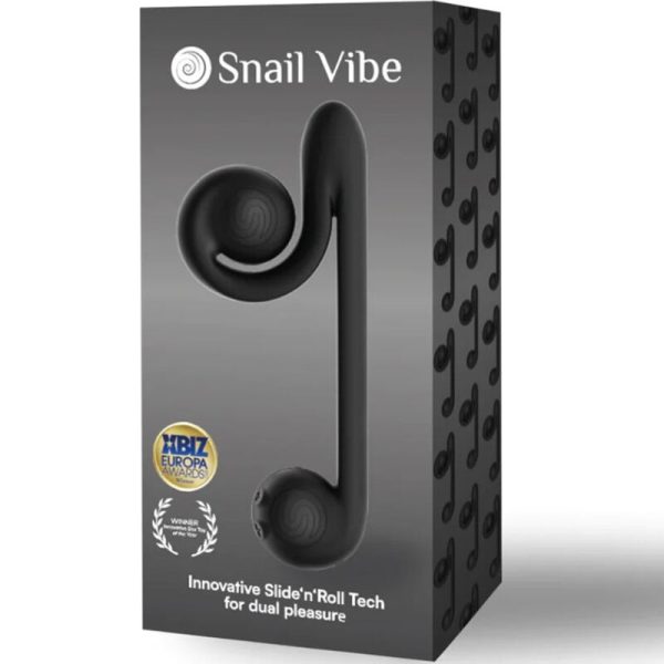 SNAIL VIBE - VIBRADOR MULTIAÇÃO PRETO - Image 4