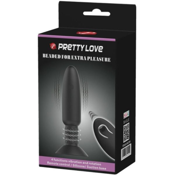 PRETTY LOVE BOTTOM - PLUG CON VIBRACION Y ROTACION - Image 9