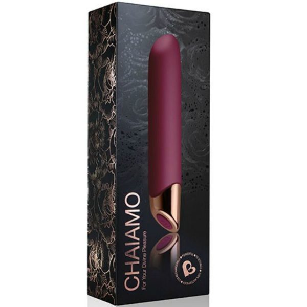 ROCKS-OFF CHAIAMO VIBRATOR BURGUNDY - Image 3