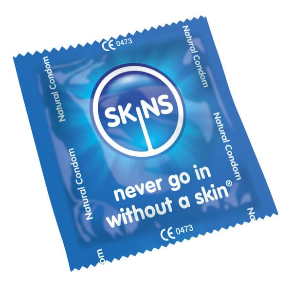 SKINS -  CONDOM NATURAL BAG 500