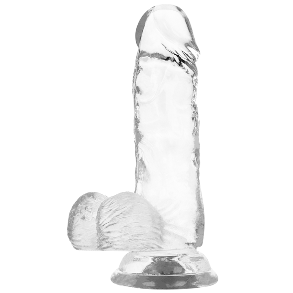 XRAY ARNÉS + DILDO REALISTA TRANSPARENTE 15.5CM X 3.5CM - Image 4