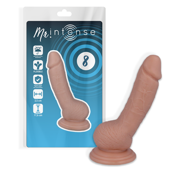 MR INTENSE - 8 REALISTIC PENIS 17.6 -OU- 3.5cm - Image 2