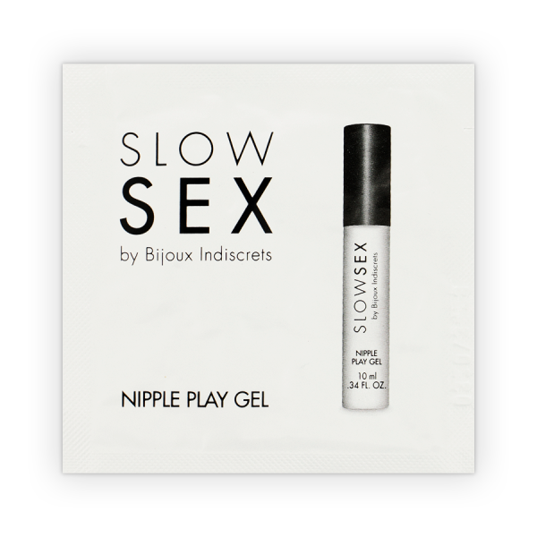 BIJOUX SLOW SEX NIPPLE PLAY GEL DOSE ÚNICA