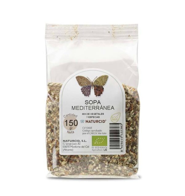 SOPA MEDITERRANEA BIO 150  GR.