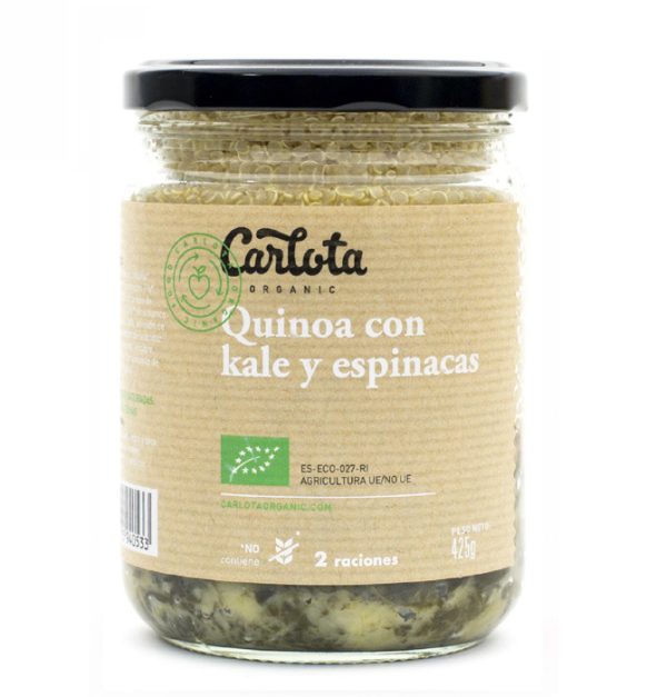 QUINOA KALE Y ESPINACAS  425gr
