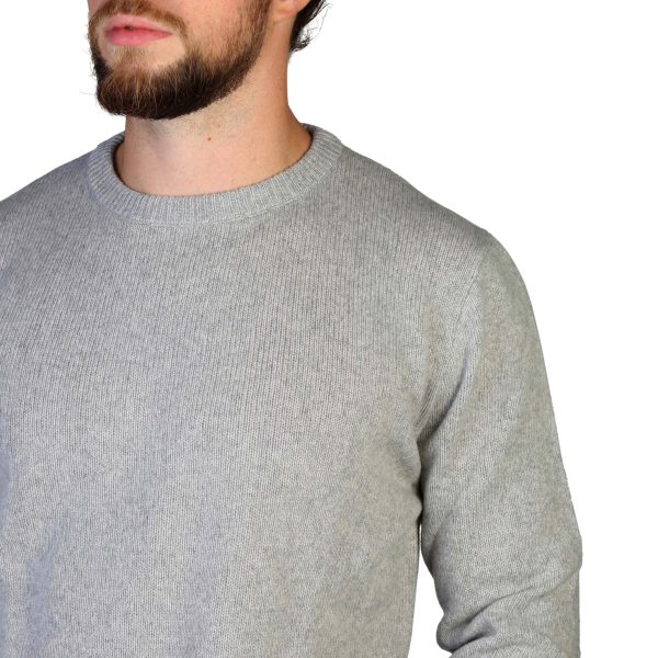 100% Cashmere Sweater UO-FF7_E800-GRIGIO - Image 2