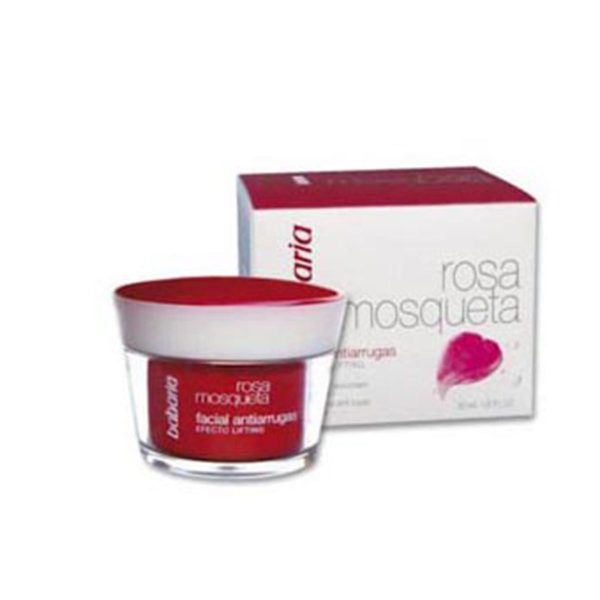 BABARIA ROSA MOSQUETA FACIAL ANTI-ARRUGAS EFECTO LIFTING 50ML