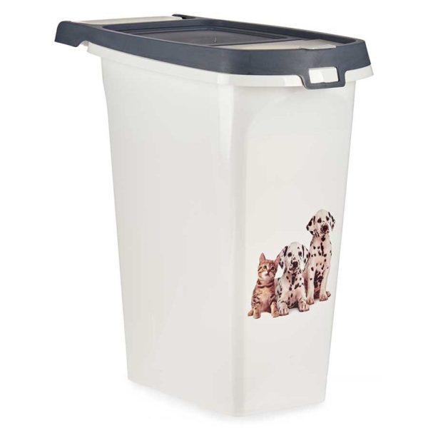 Cubo Dispensador Comida Plastico 10L
