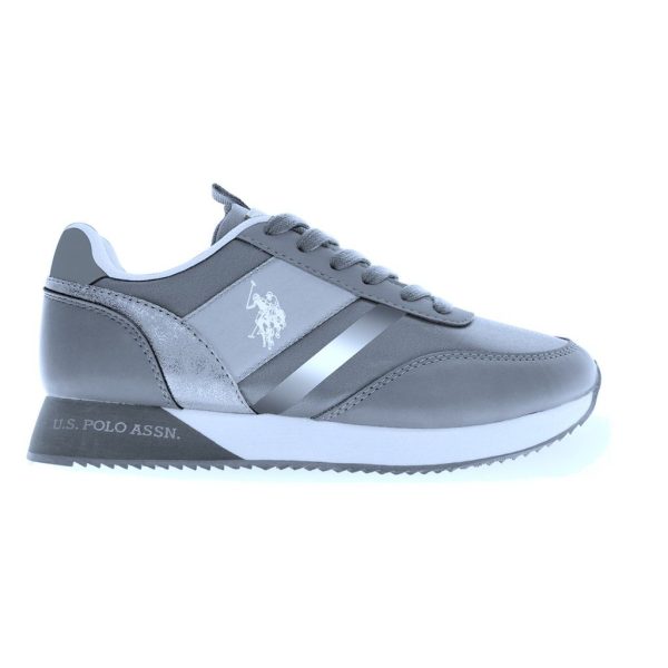 U.S. POLO ASSN Tênis X073_NOBIW002W-BNY4_GRYSIL01