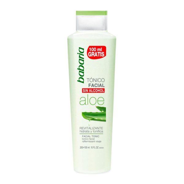 BABARIA ALOE VERA TONICO SIN ALCOHOL 300ML
