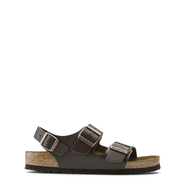 Birkenstock Chinelos MILANO_34101_DARKBROWN