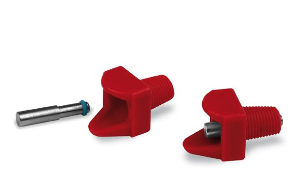 Bebedero chupete horizontal para aves (4 uds)