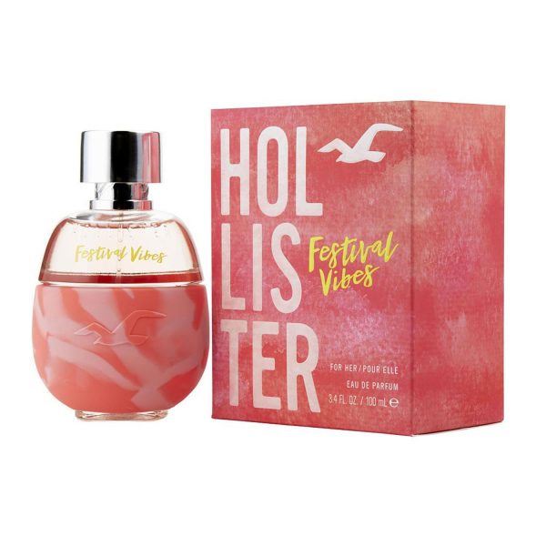 HOLLISTER CALIFORNIA VIBES HER EAU DE PARFUM 100ML VAPORIZADOR